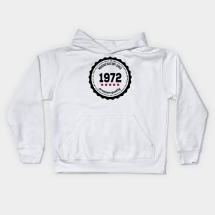 Making history since 1972 badge Kids Hoodie